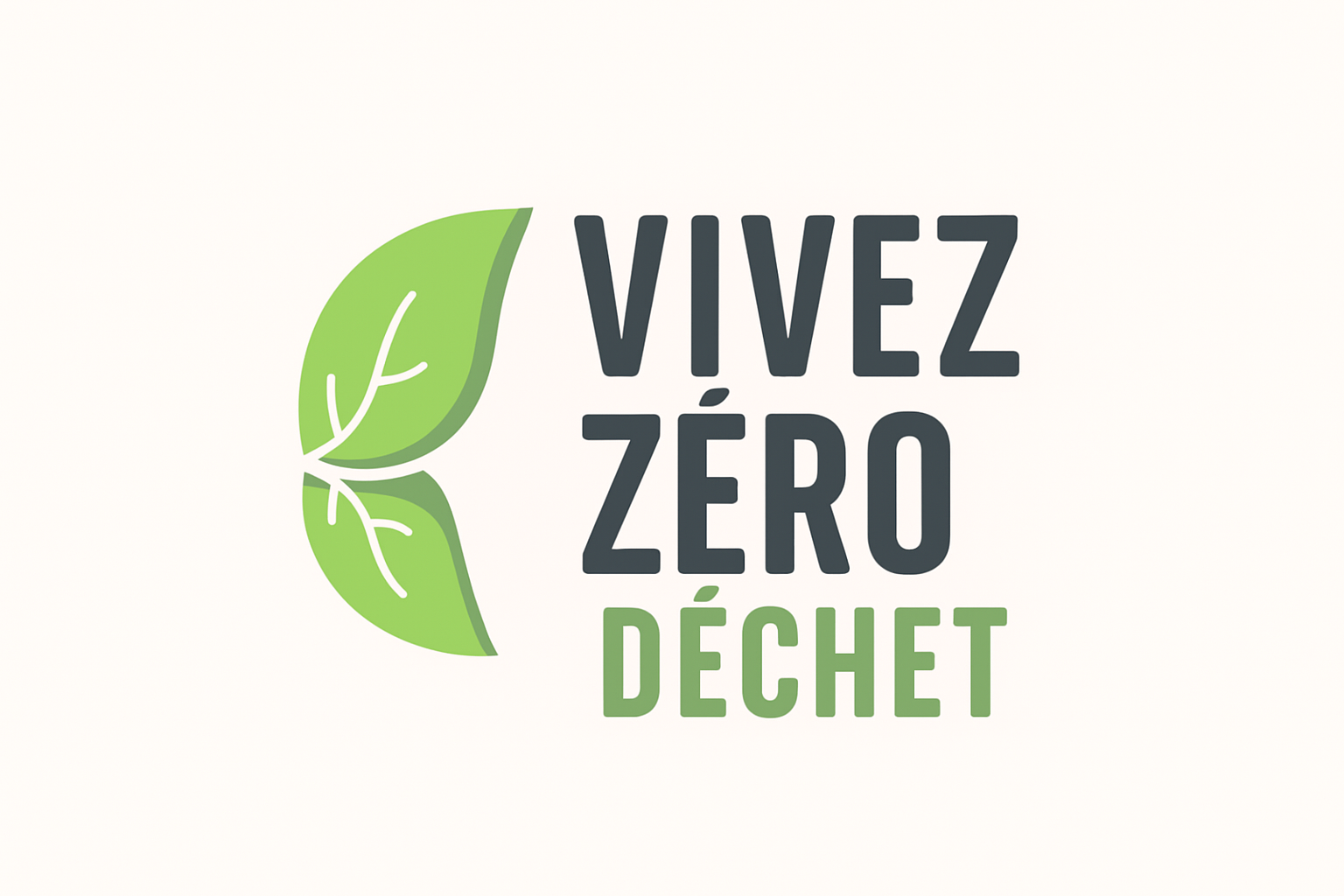 Logo Vivez zéro déchet